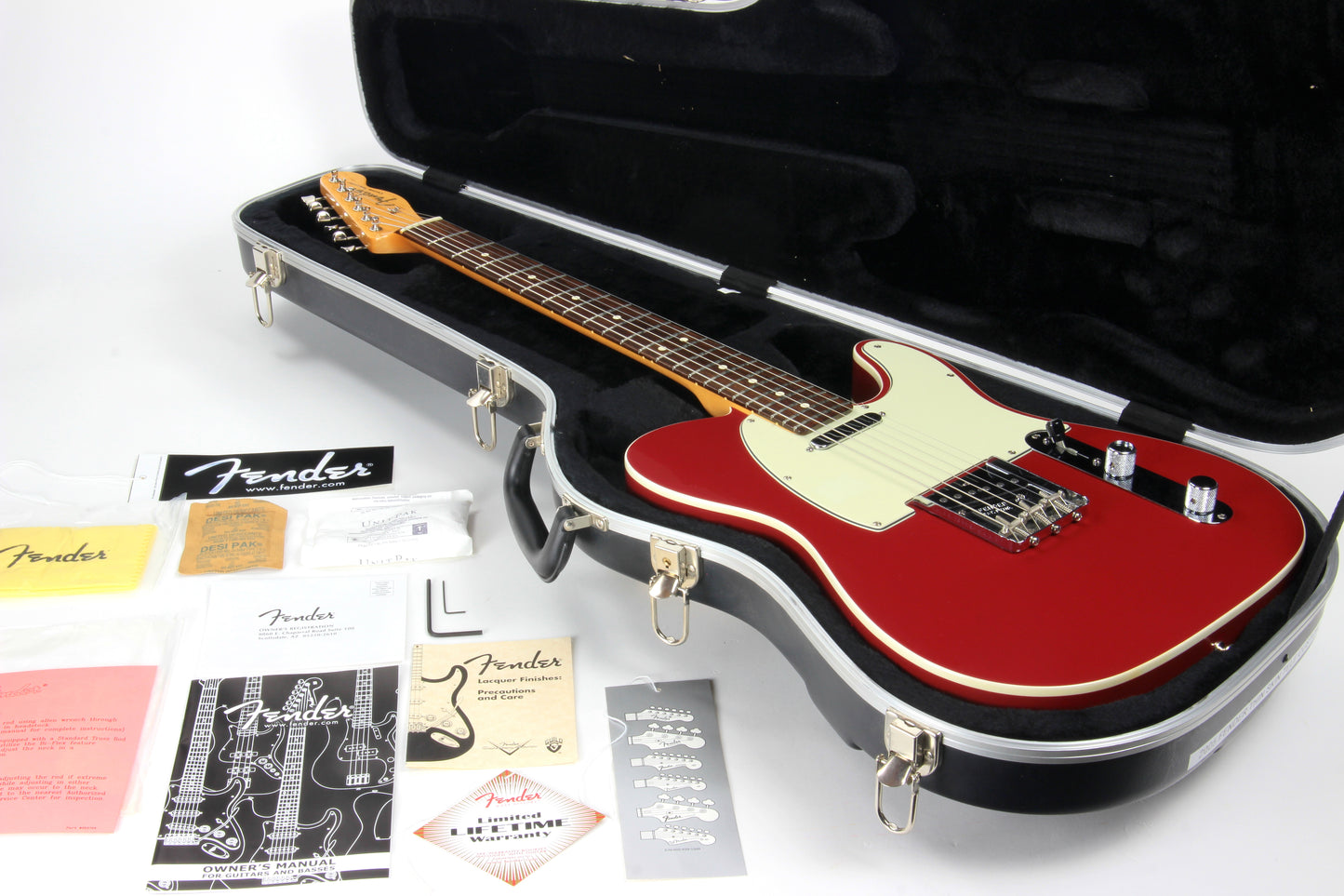 2005 Fender FSR American Vintage Reissue Thin-Skin '62 Telecaster Custom Deluxe Player Dakota Red - Nitrocellulose Lacquer '67