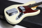 *SOLD*  1964 Fender Jazz Bass Olympic White - Matching Headstock, Pre-CBS, Clay Dots, Vintage L-Series, Original Case