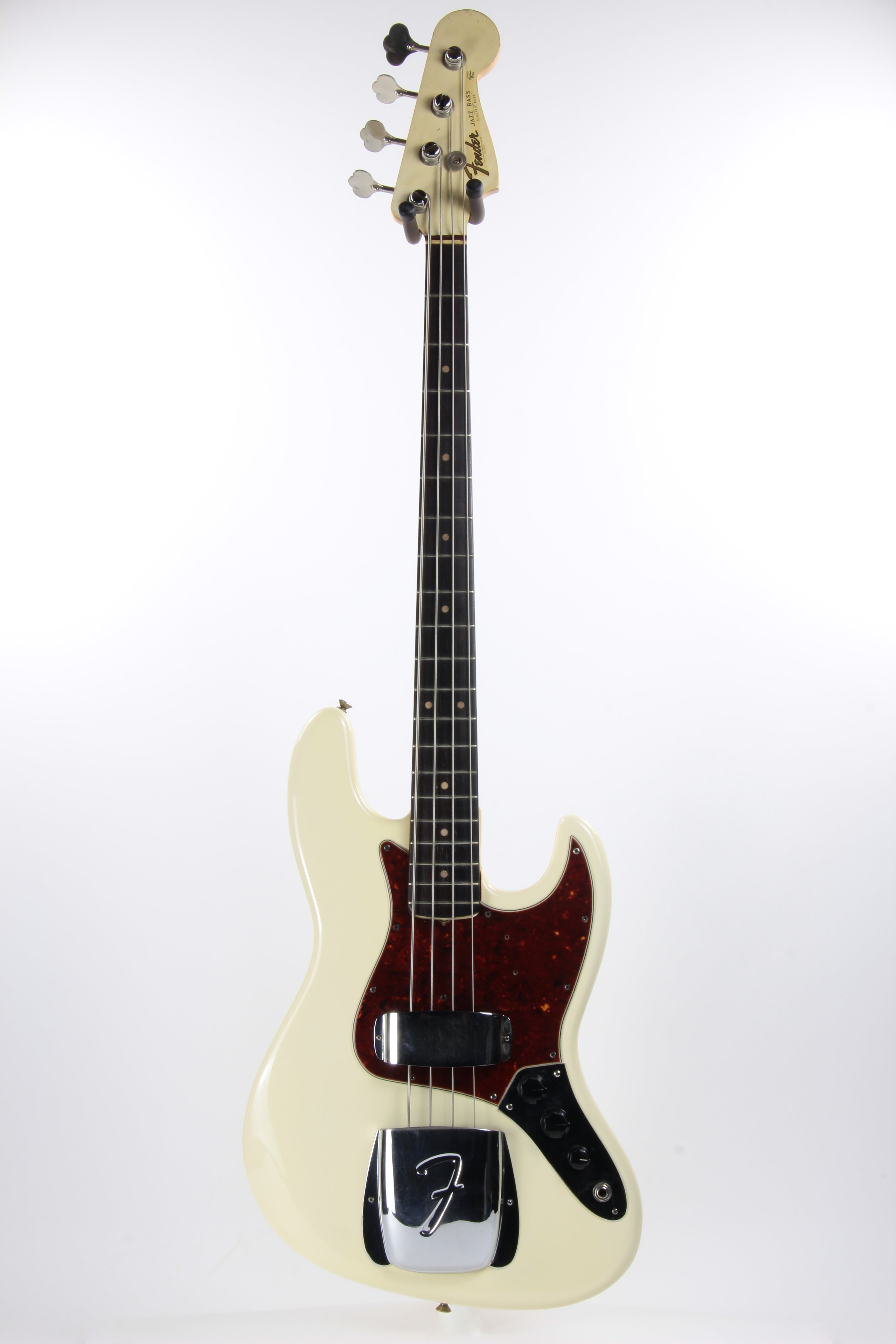 1964 Fender Jazz Bass Olympic White - Matching Headstock