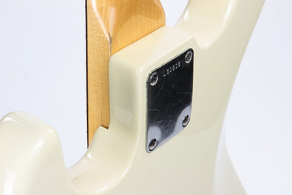 1964 Fender Jazz Bass Olympic White - Matching Headstock, Pre-CBS, Clay Dots, Vintage L-Series, Original Case