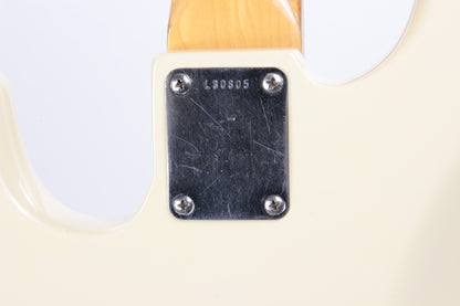 1964 Fender Jazz Bass Olympic White - Matching Headstock, Pre-CBS, Clay Dots, Vintage L-Series, Original Case