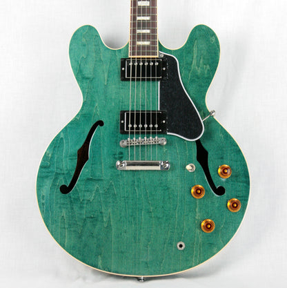 2016 Gibson ES-335 FIGURED Turquoise Limited Edition! Block inlays, Flametop!