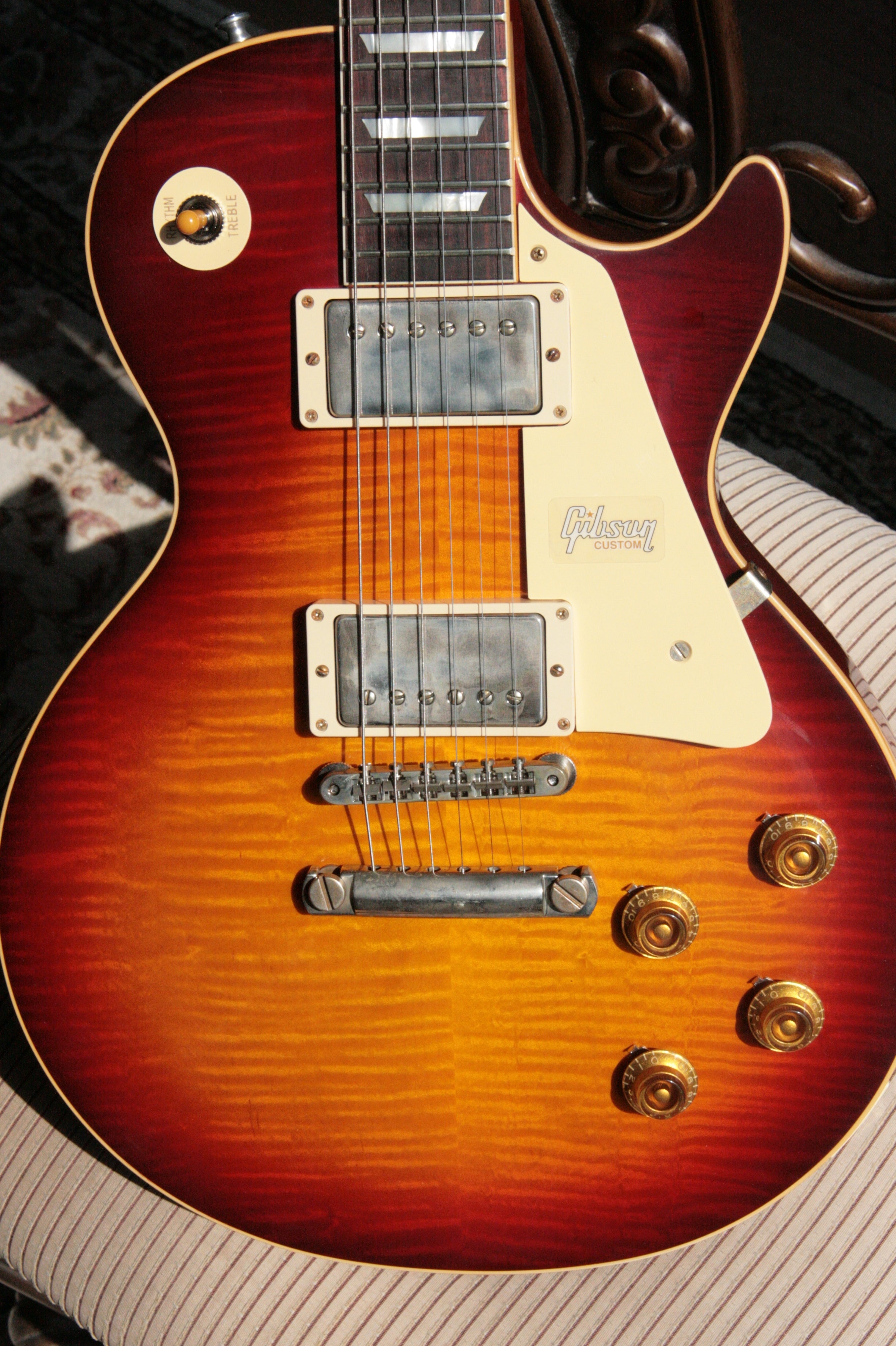 *SOLD*  2018 Gibson 1959 Les Paul Historic Reissue! R9 59 LP Standard Cherry Sunburst Custom Shop TH Spec