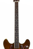 1966 Harmony H-27 Hollowbody Electric Bass Sunburst - 1960's Vintage H-22, Dearmonds