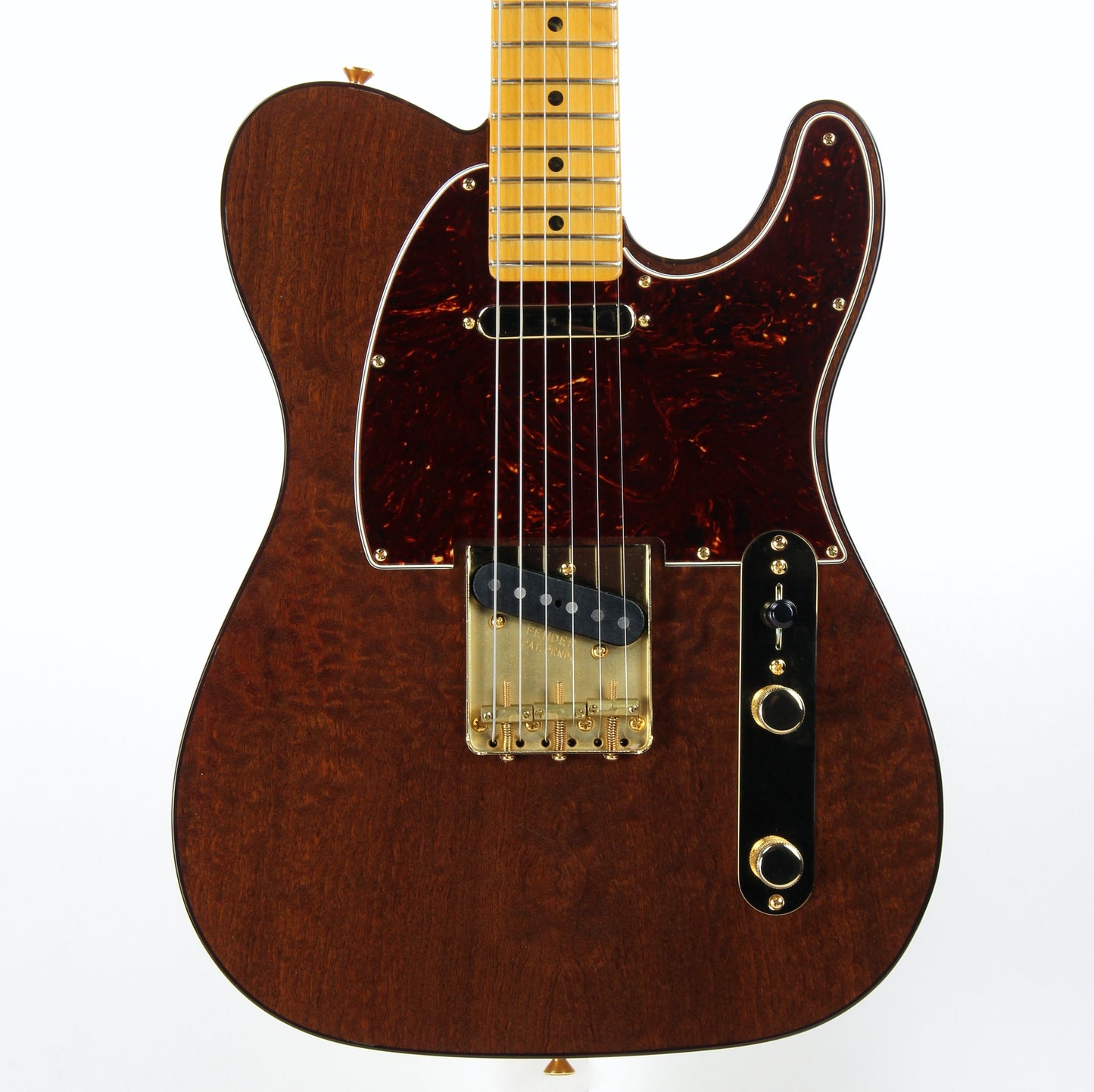 2019 Fender USA Rarities Quilt Top Red Mahogany Telecaster American Tele Limited Edition --Custom Shop Pickups