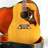 1967 Gibson DOVE Natural w/ Original Case and Hang Tag! Flamed Maple Back/Sides 1960's