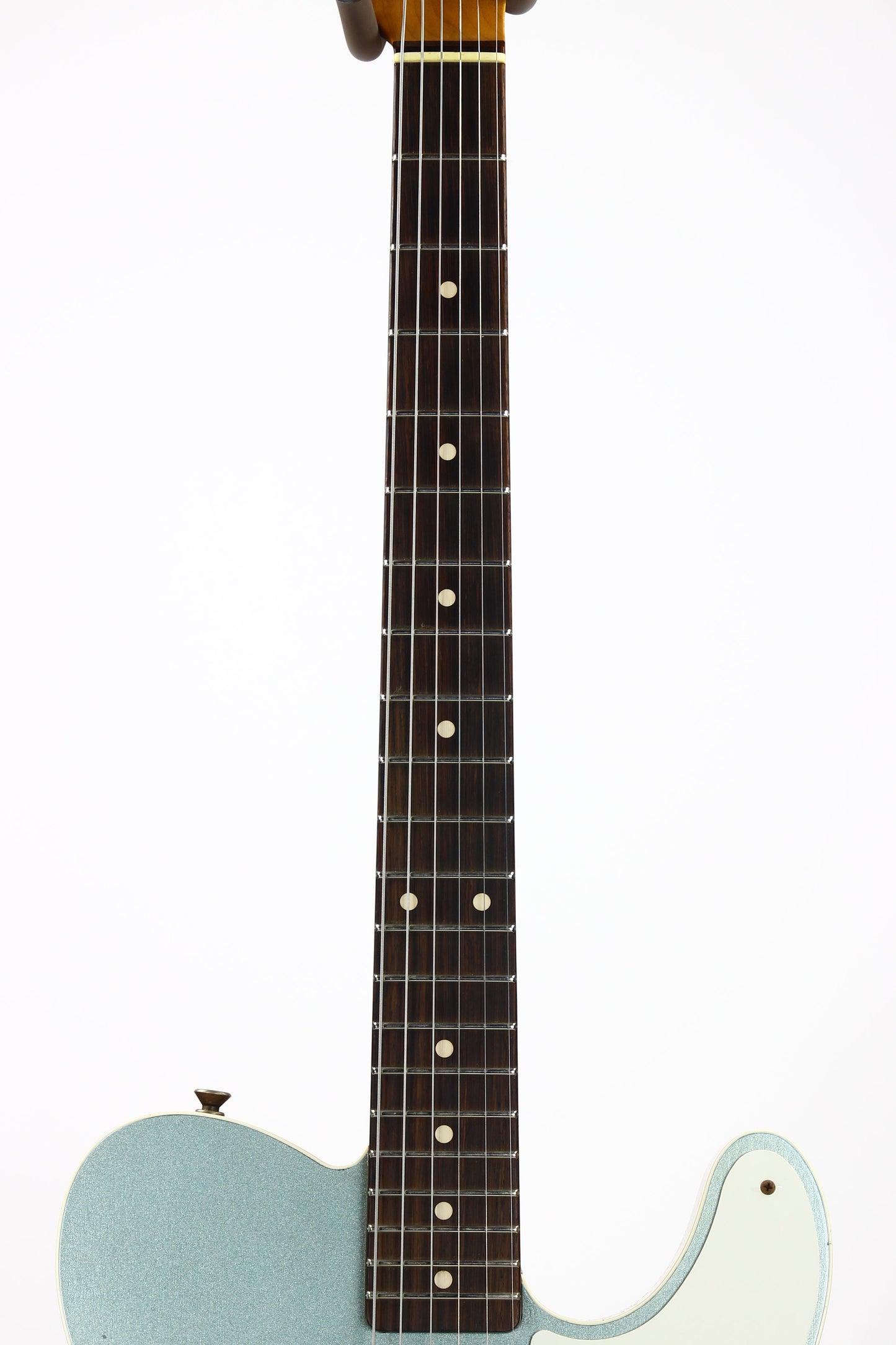 2020 Fender Custom Shop Limited P90 Mahogany Telecaster, Journeyman Relic- Aged Firemist Silver Top