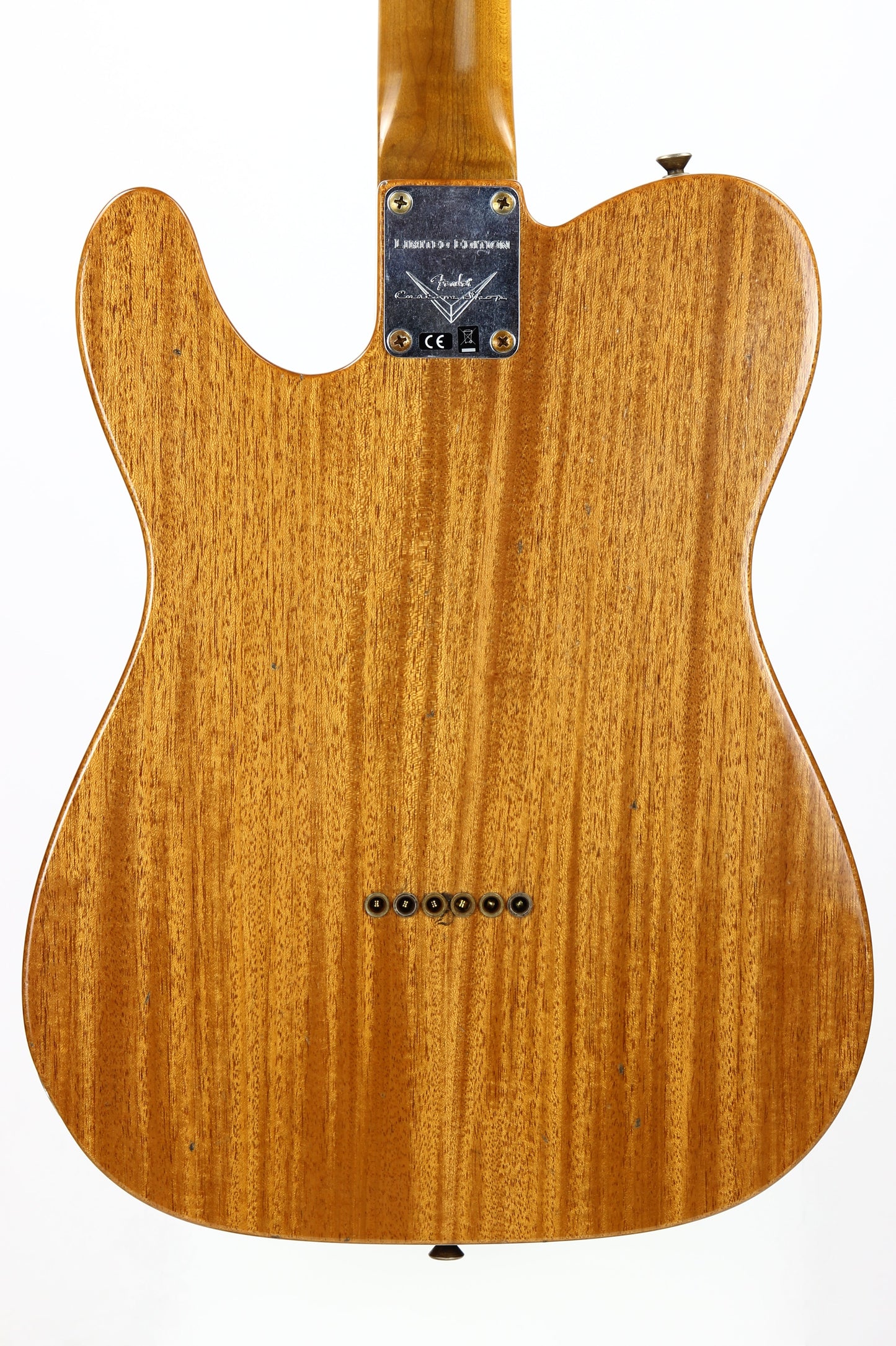 2020 Fender Custom Shop Limited P90 Mahogany Telecaster, Journeyman Relic- Aged Firemist Silver Top