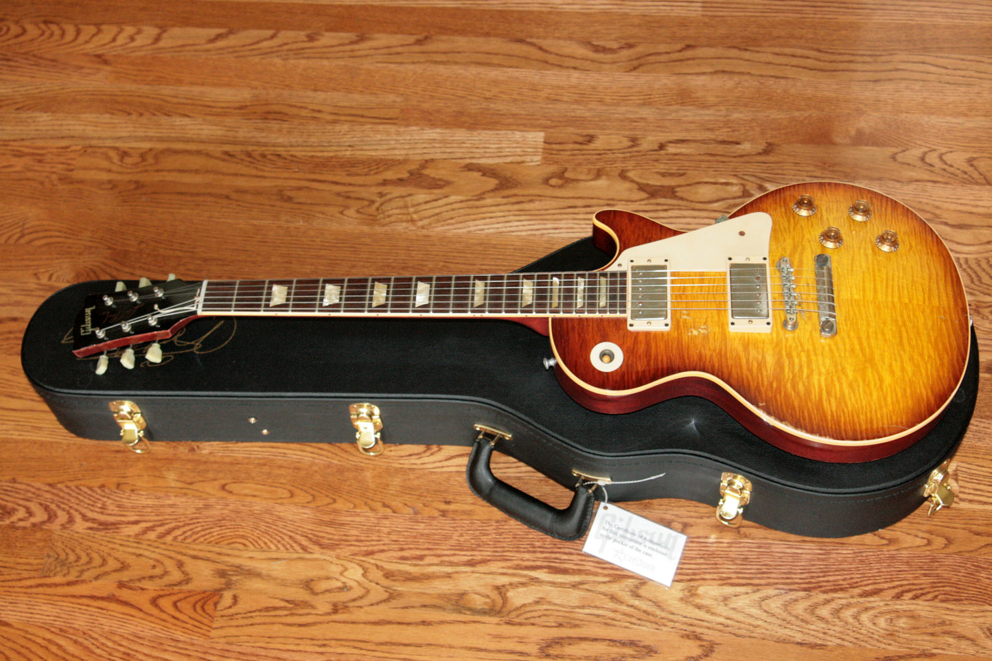 2009 Gibson PEARLY GATES MURPHY AGED & SIGNED 1959 Les Paul! Billy Gibbons Custom Shop 59