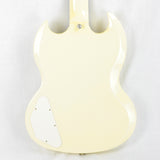 *SOLD*  2006 Gibson SG Les Paul Custom w/ MAESTRO Lyre Vibrola! White Historic Shop! 1963 Reissue