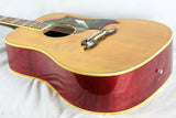 1967 Gibson DOVE Natural w/ Original Case and Hang Tag! Flamed Maple Back/Sides 1960's