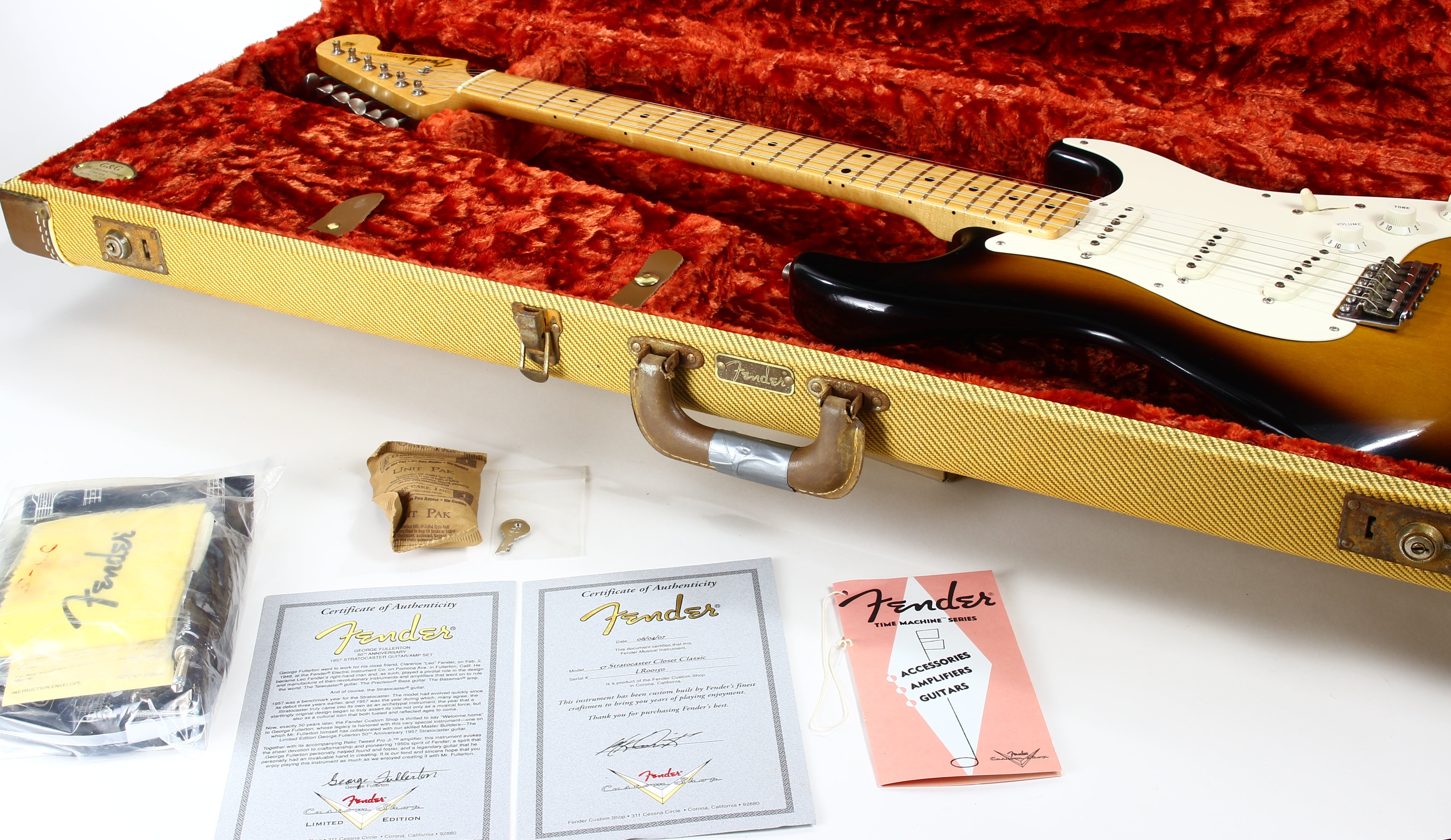 *SOLD*  2007 Fender Masterbuilt Custom Shop '57 George Fullerton 1957 Stratocaster Mark Kendrick 50th Anniversary Strat