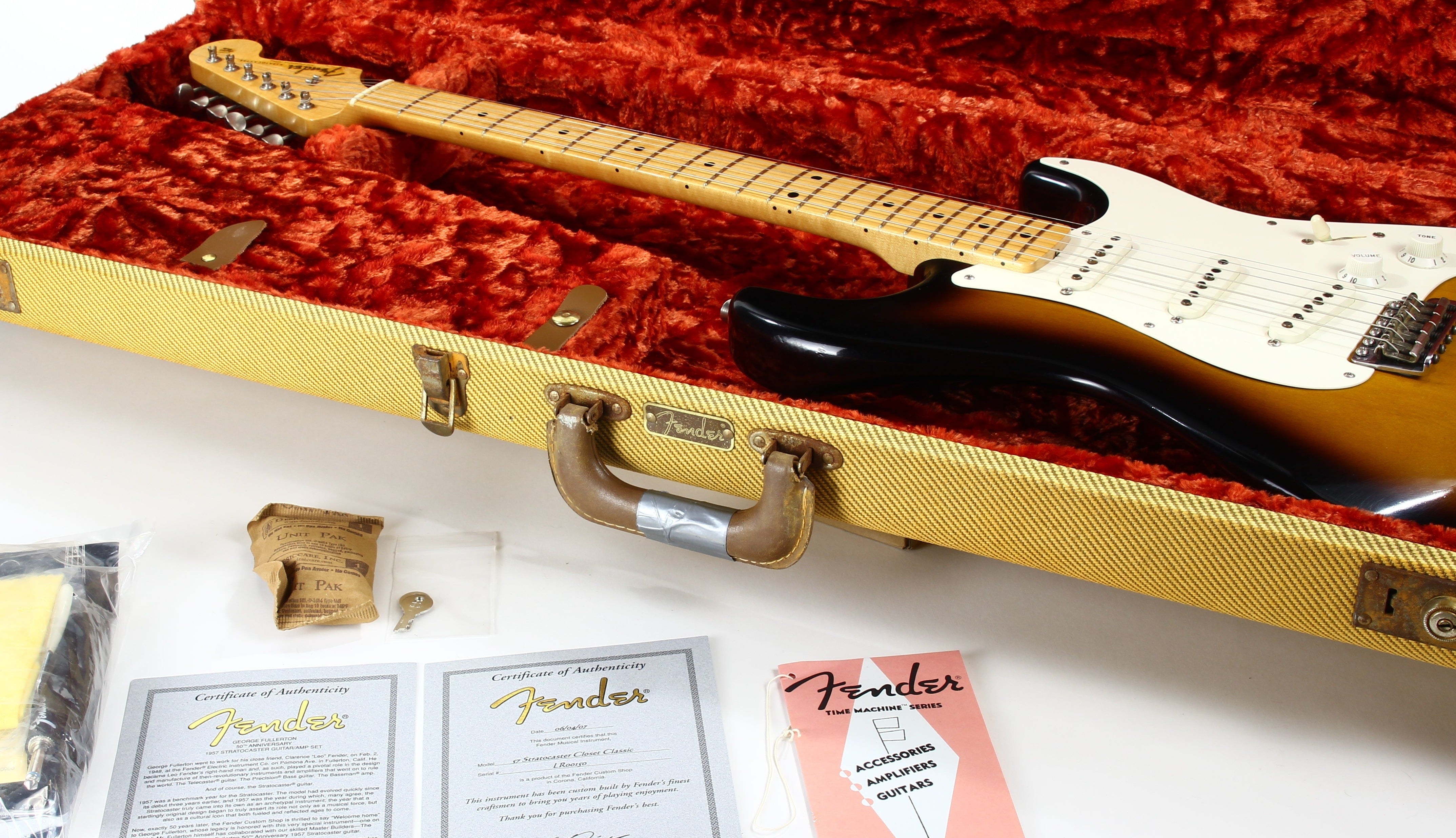 Fender Masterbuilt 2007 Fender Masterbuilt Custom Shop '57 George Fullerton 1957 Stratoca ...