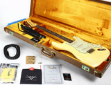 *SOLD*  2009 Fender Custom Shop Masterbuilt 1965 Stratocaster Heavy Relic NAMM DISPLAY-- '65 Strat ASH BODY, Olympic White, MARK KENDRICK