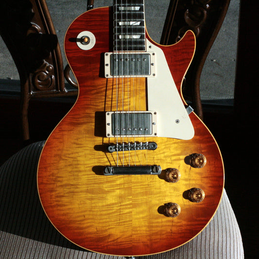 1958 Gibson Historic Makeovers Deluxe BRAZILIAN ROSEWOOD Les Paul Historic Reissue! V8 59 r9 neck flametop hm