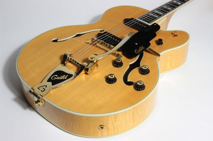 2001 Guild USA X-500T Paladin Blonde - Westerly RI Factory, P90's, Bigsby, DE-500 Duane Eddy Type