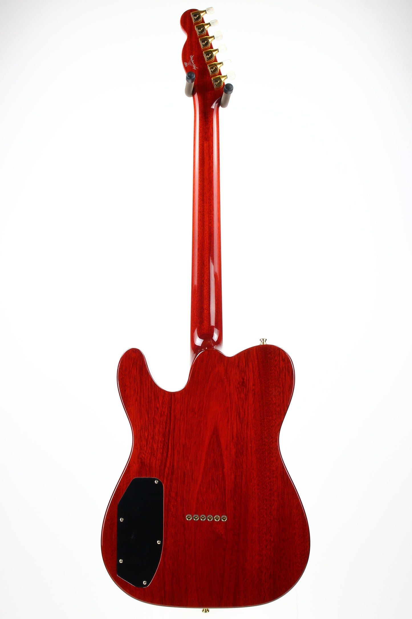 1993 Fender Custom Shop Set Neck Country Artist Telecaster QUILT Sunset Orange Transparent --VERY RARE TELE