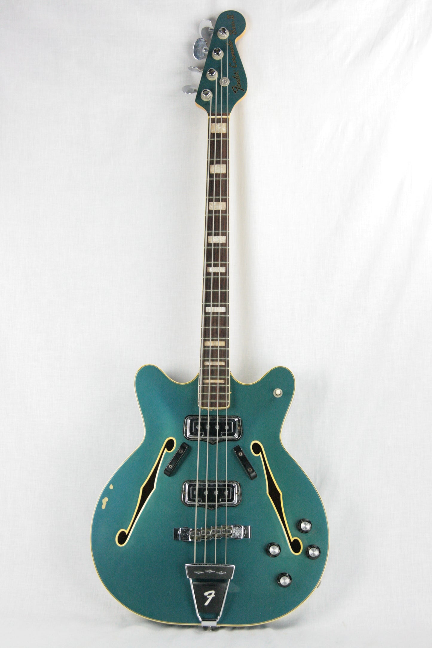 1967 Fender Coronado II Bass LAKE PLACID BLUE! Rare Custom Color jazz p