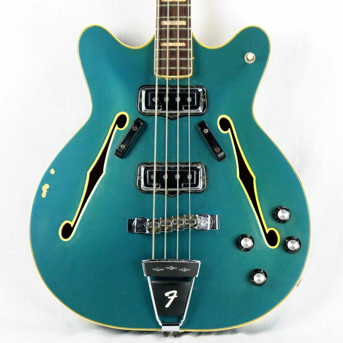 1967 Fender Coronado II Bass LAKE PLACID BLUE! Rare Custom Color jazz p