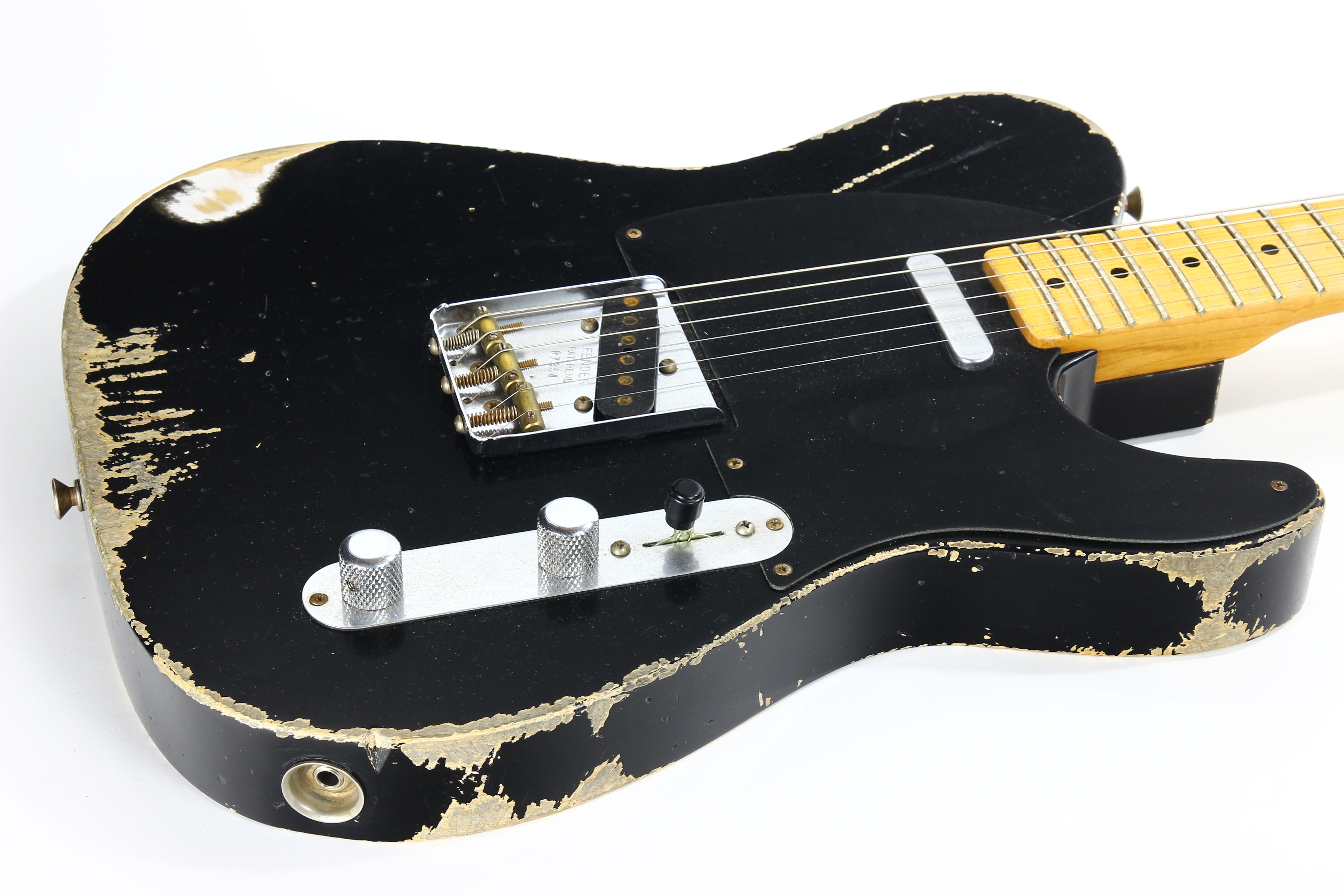 *SOLD*  2008 Fender Custom Shop MASTERBUILT '51 Nocaster Heavy Relic Black Telecaster Tele --Dennis Galuszka