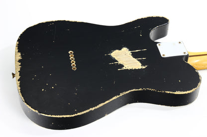 2008 Fender Custom Shop MASTERBUILT '51 Nocaster Heavy Relic Black Telecaster Tele --Dennis Galuszka