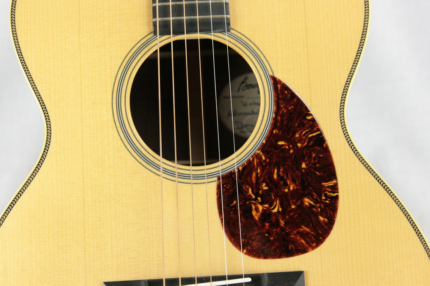 2010 Bourgeois OM Vintage Adirondack Spruce Madagascar Rosewood! Herringbone Inlay! Ziricote