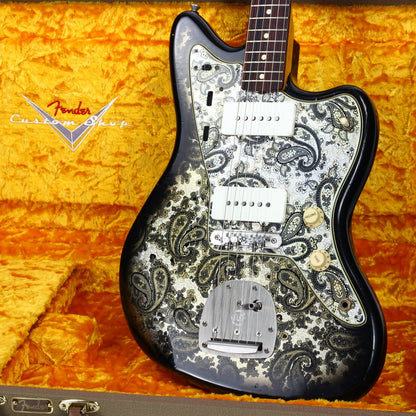 2020 Fender Custom Shop Limited Edition BLACK PAISLEY Jazzmaster Journeyman Relic - Mastery, Lollars