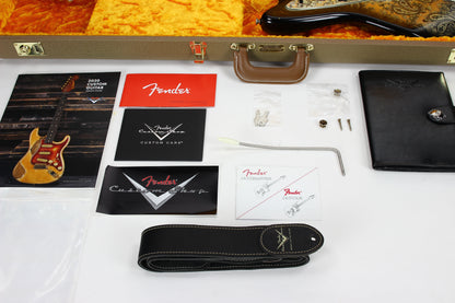 2020 Fender Custom Shop Limited Edition BLACK PAISLEY Jazzmaster Journeyman Relic - Mastery, Lollars