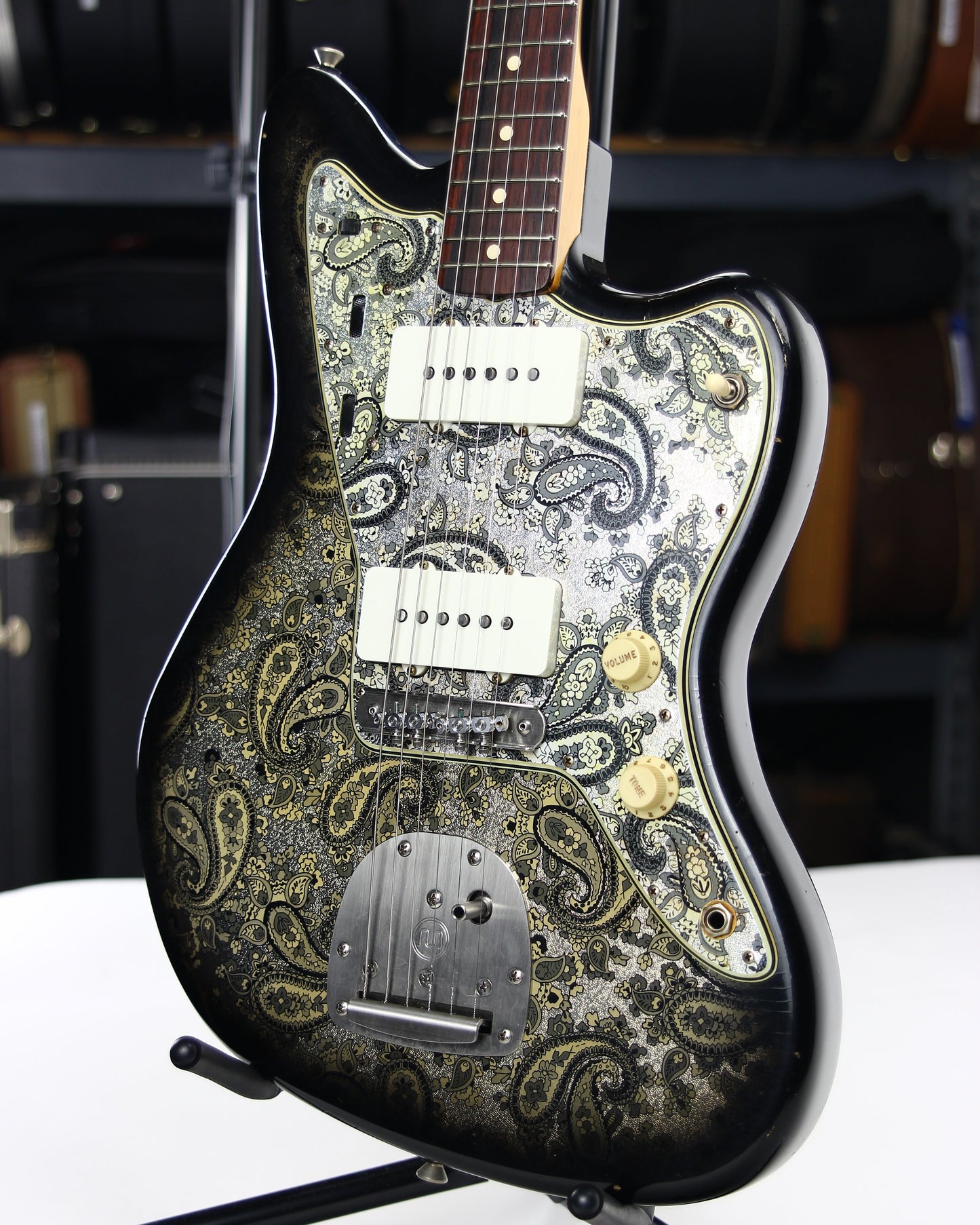 2020 Fender Custom Shop Limited Edition BLACK PAISLEY Jazzmaster Journeyman Relic - Mastery, Lollars