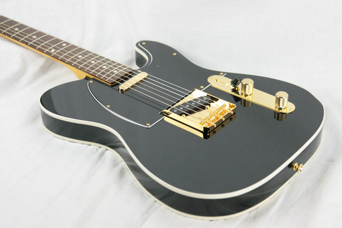 2018 Fender FSR Japan Traditional 60s Midnight Telecaster Custom MIJ! Double-Bound Matching Headstock