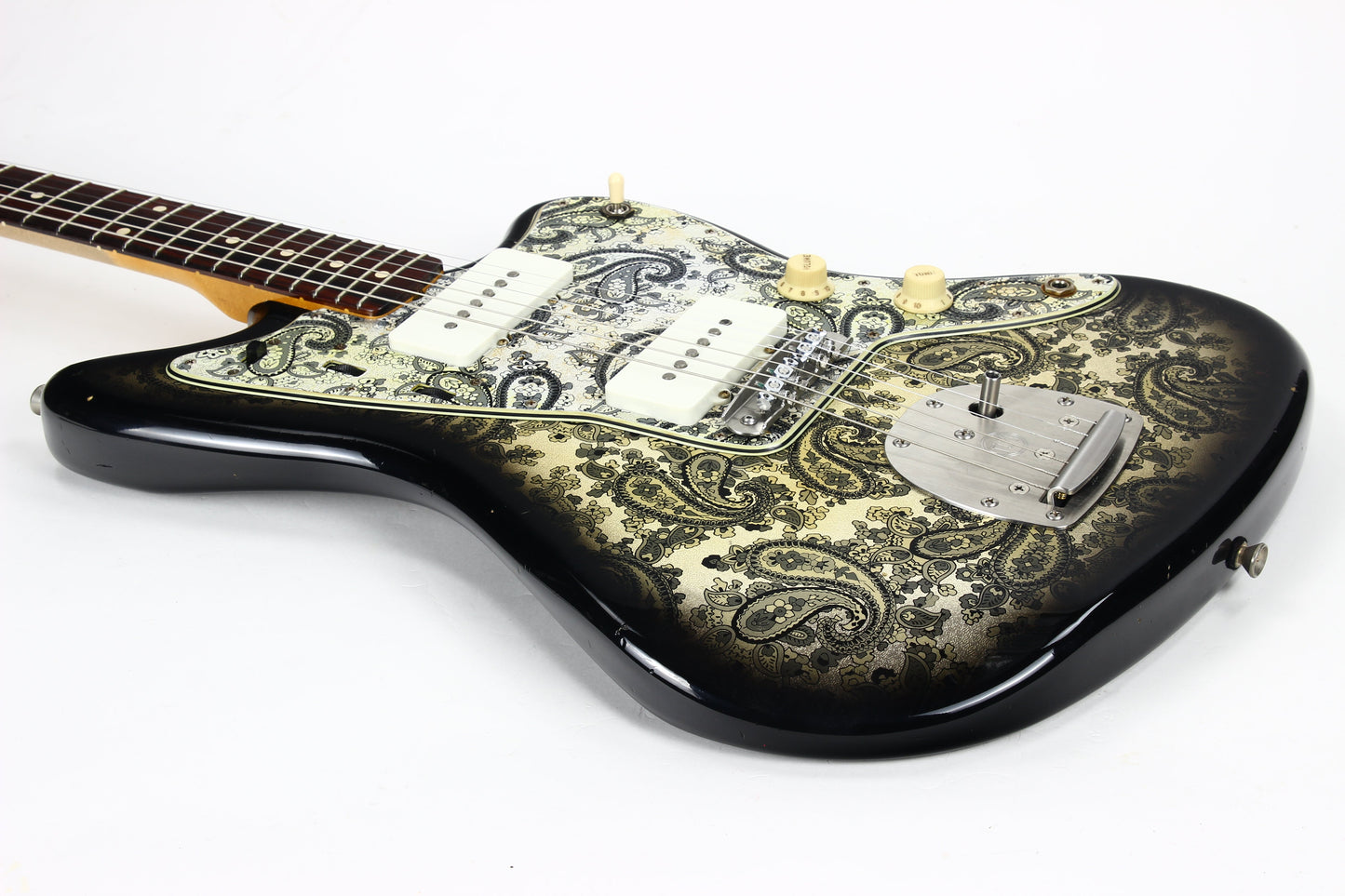 2020 Fender Custom Shop Limited Edition BLACK PAISLEY Jazzmaster Journeyman Relic - Mastery, Lollars