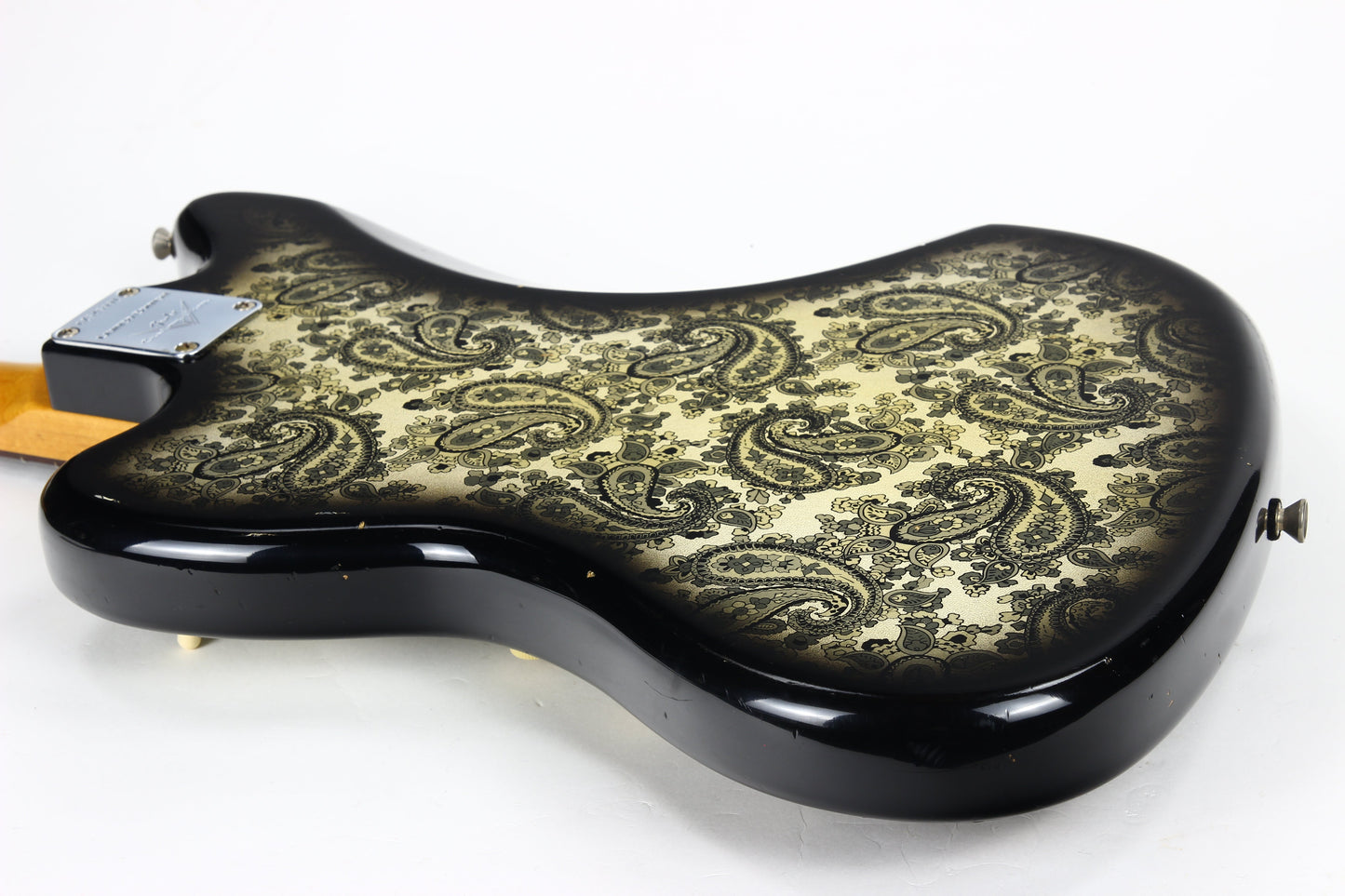 2020 Fender Custom Shop Limited Edition BLACK PAISLEY Jazzmaster Journeyman Relic - Mastery, Lollars