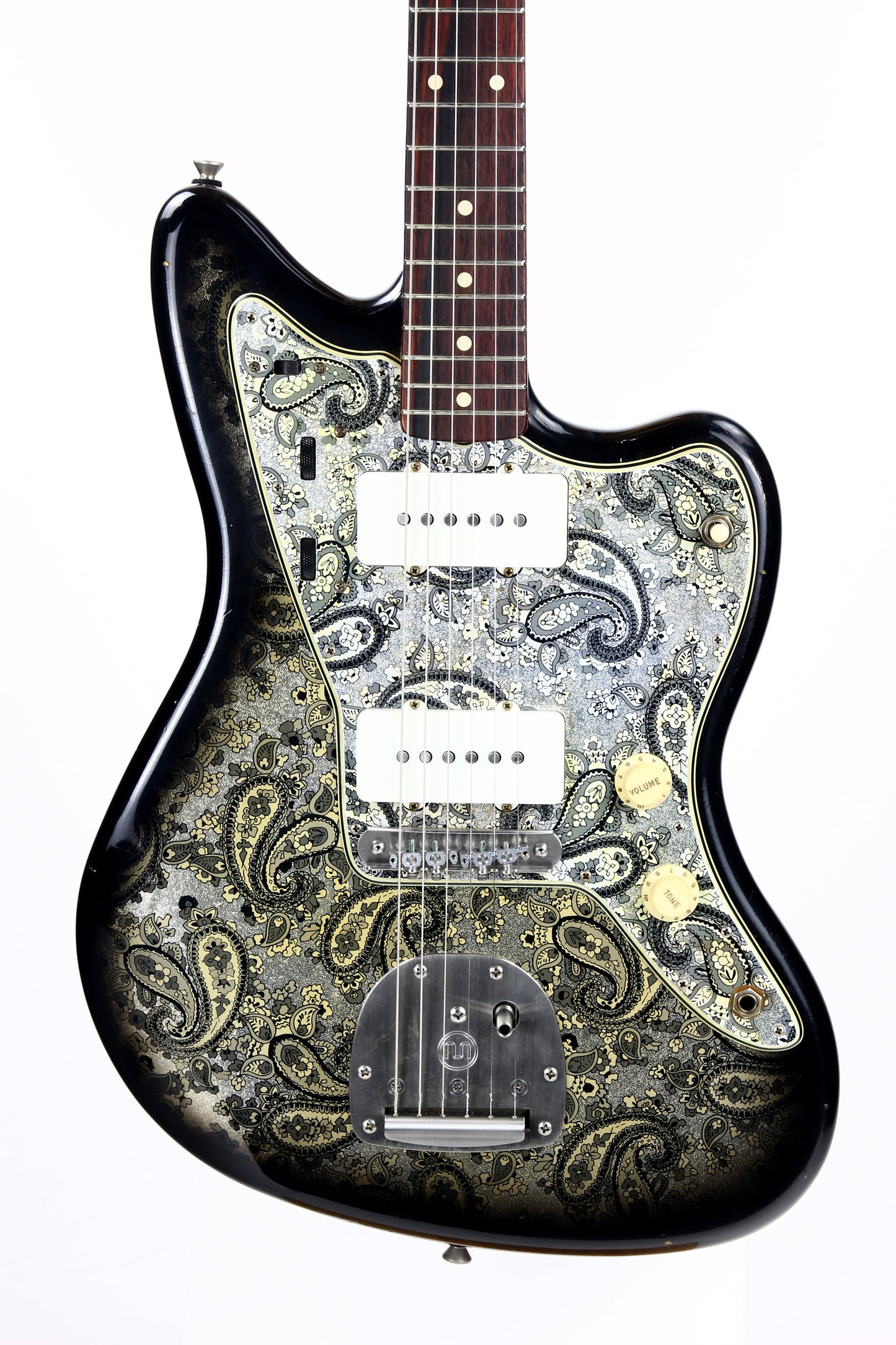 2020 Fender Custom Shop Limited Edition BLACK PAISLEY Jazzmaster Journeyman Relic - Mastery, Lollars