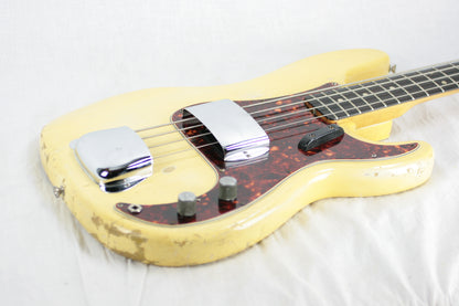 1964 Fender Precision Bass CUSTOM COLOR Olympic White w/ OHSC! Pre-CBS P