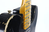 2008 Fender Custom Shop MASTERBUILT '51 Nocaster Heavy Relic Black Telecaster Tele --Dennis Galuszka