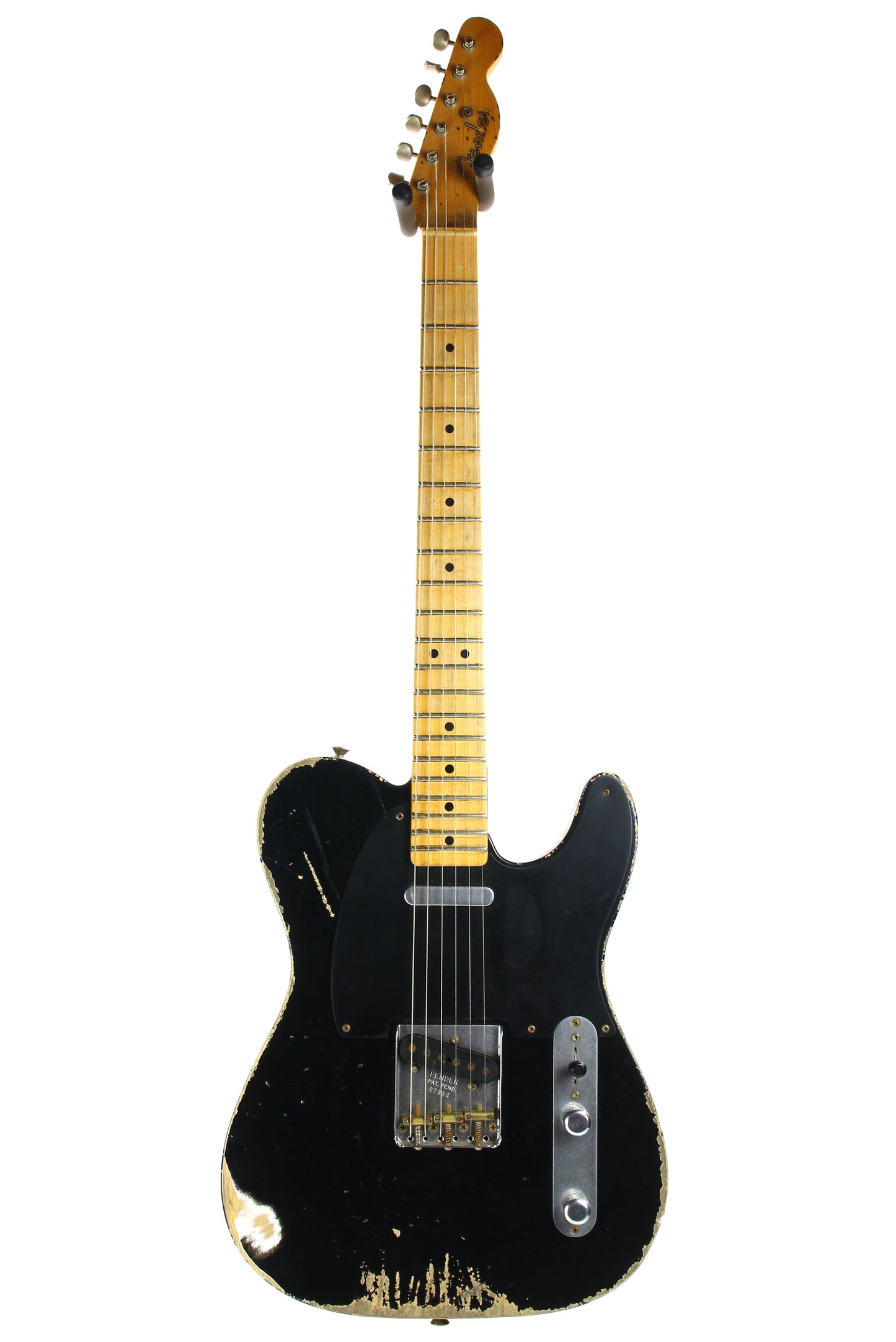 2008 Fender Custom Shop MASTERBUILT '51 Nocaster Heavy Relic Black Telecaster Tele --Dennis Galuszka