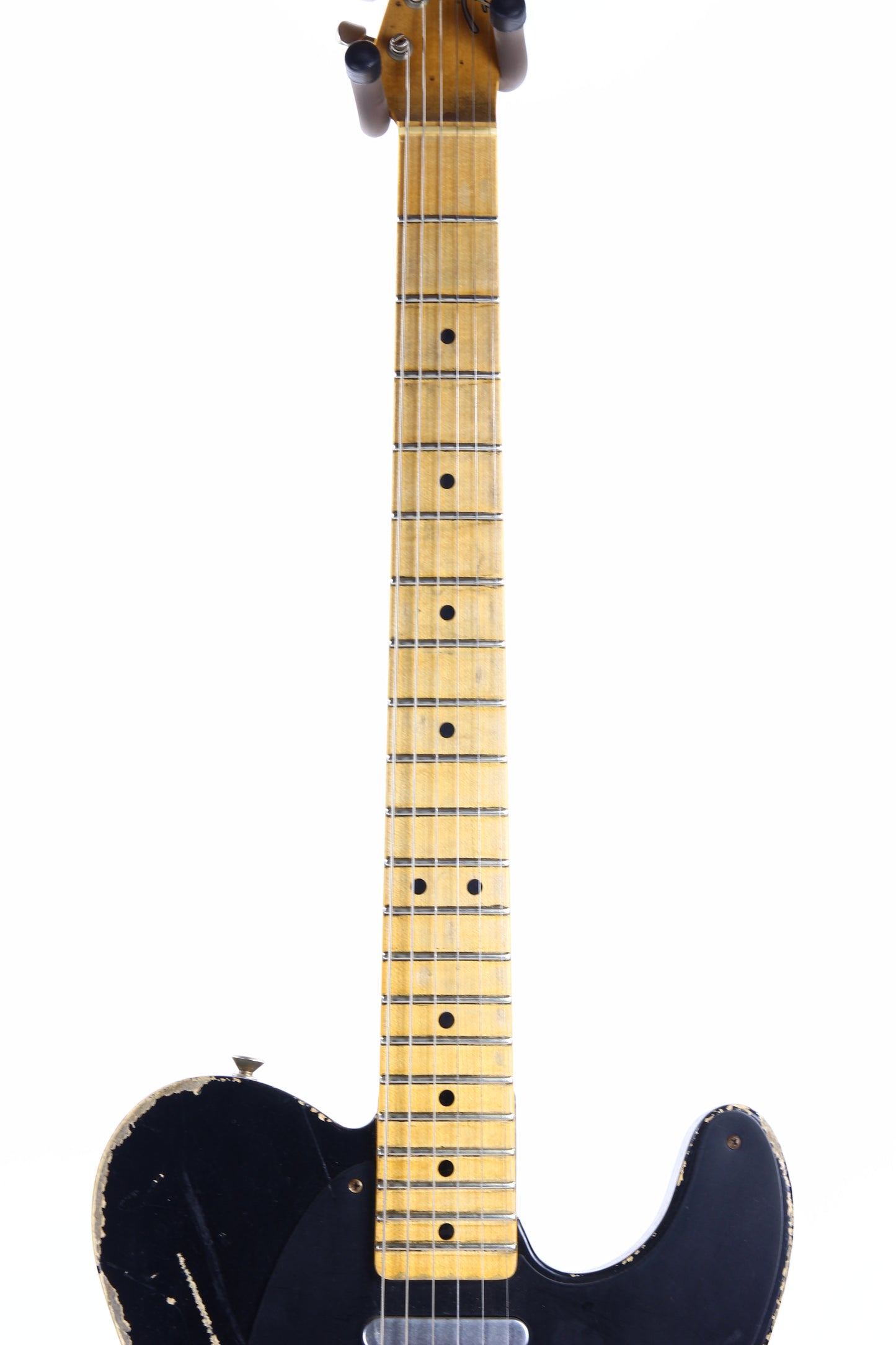 2008 Fender Custom Shop MASTERBUILT '51 Nocaster Heavy Relic Black Telecaster Tele --Dennis Galuszka