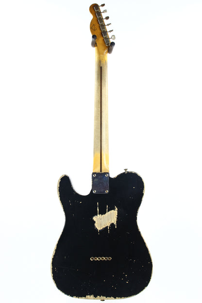 2008 Fender Custom Shop MASTERBUILT '51 Nocaster Heavy Relic Black Telecaster Tele --Dennis Galuszka