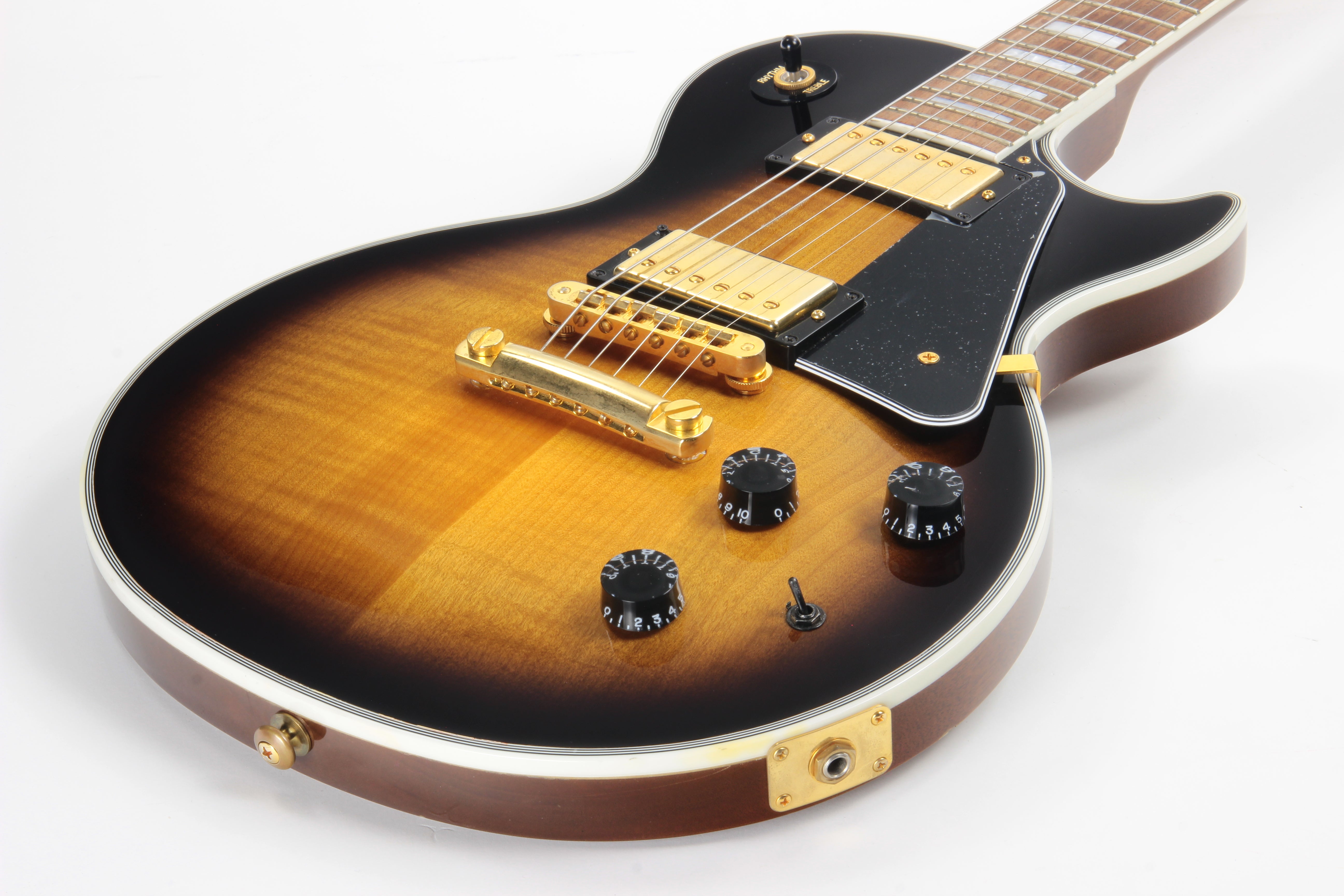 2014 Gibson Les Paul Custom Classic Lite Vintage Sunburst - 120th Ann –  Kansas City Vintage Guitars