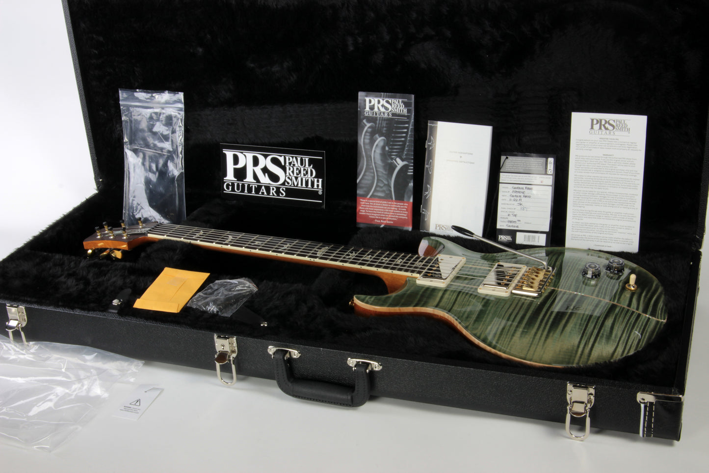 MINT 2019 PRS Santana Retro 10 Top Trampas Green Paul Reed Smith 58/15