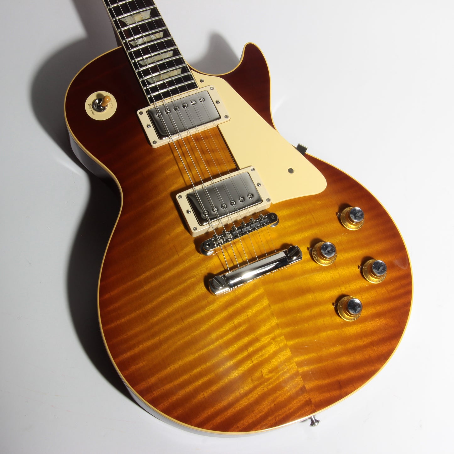 2020 Gibson Custom Shop 1960 Les Paul Standard 60th Anniversary - Iced Tea, R0 '60 Historic Reissue Flametop