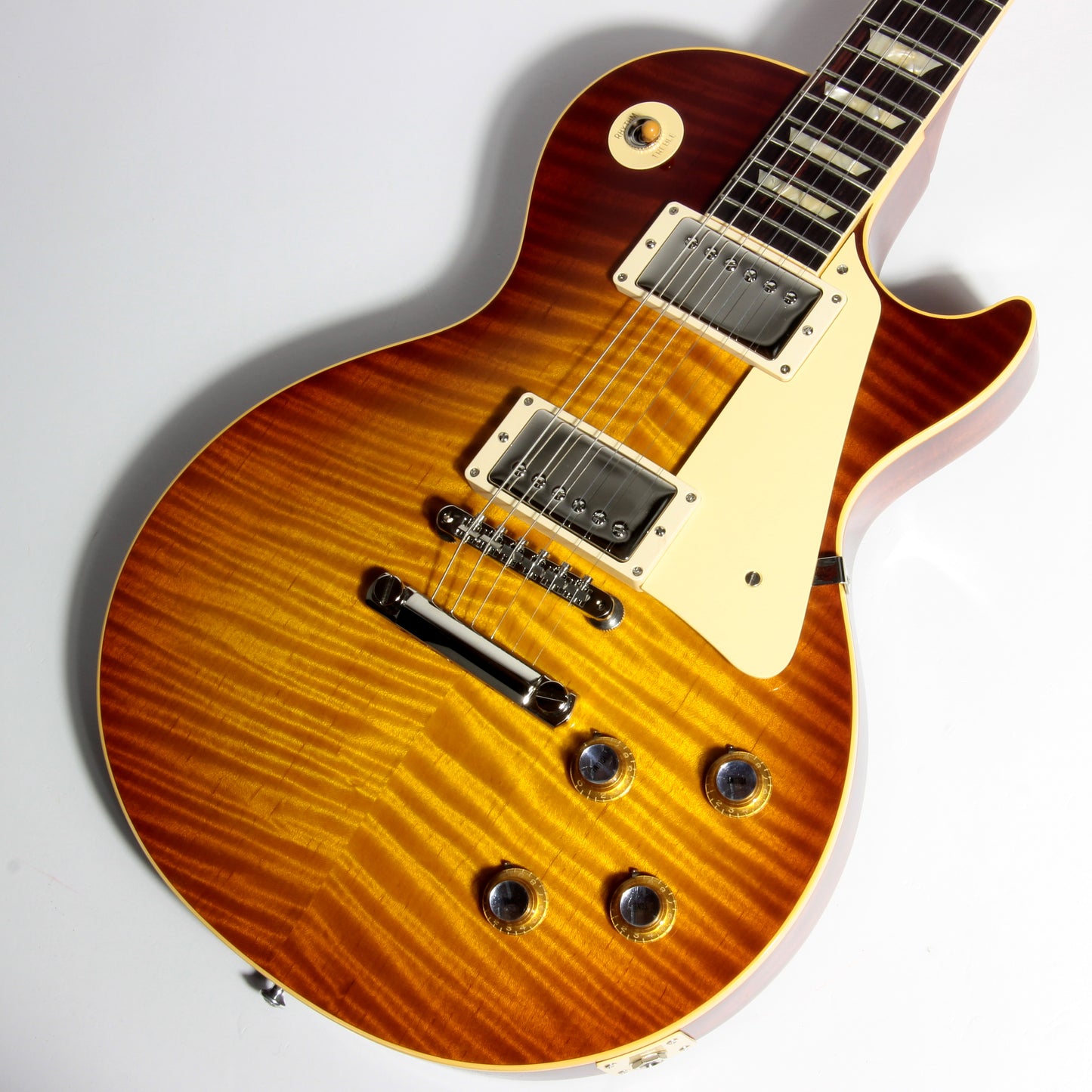 2020 Gibson Custom Shop 1960 Les Paul Standard 60th Anniversary - Iced Tea, R0 '60 Historic Reissue Flametop