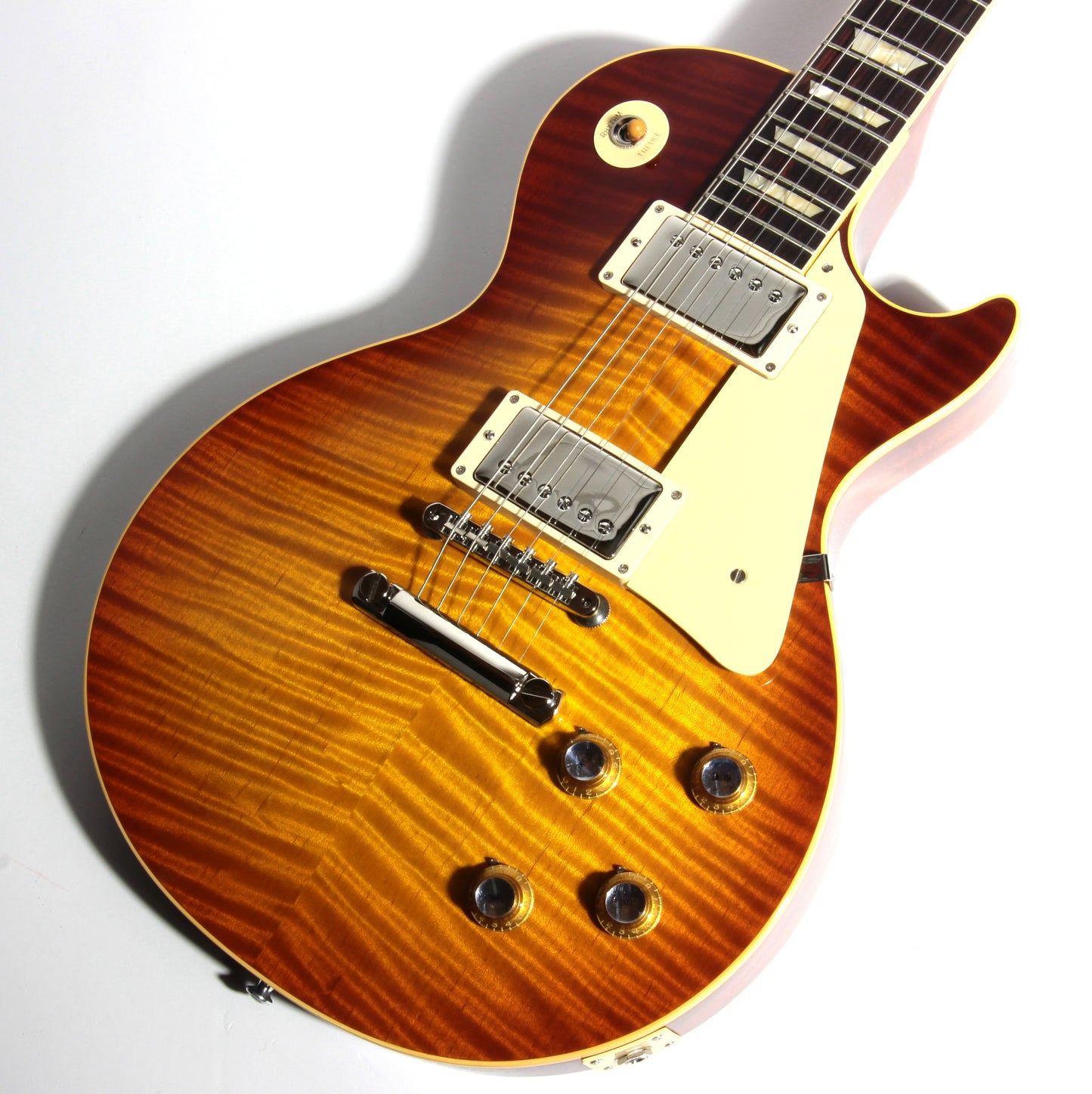 2020 Gibson Custom Shop 1960 Les Paul Standard 60th Anniversary - Iced Tea, R0 '60 Historic Reissue Flametop