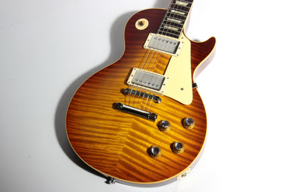 2020 Gibson Custom Shop 1960 Les Paul Standard 60th Anniversary - Iced Tea, R0 '60 Historic Reissue Flametop