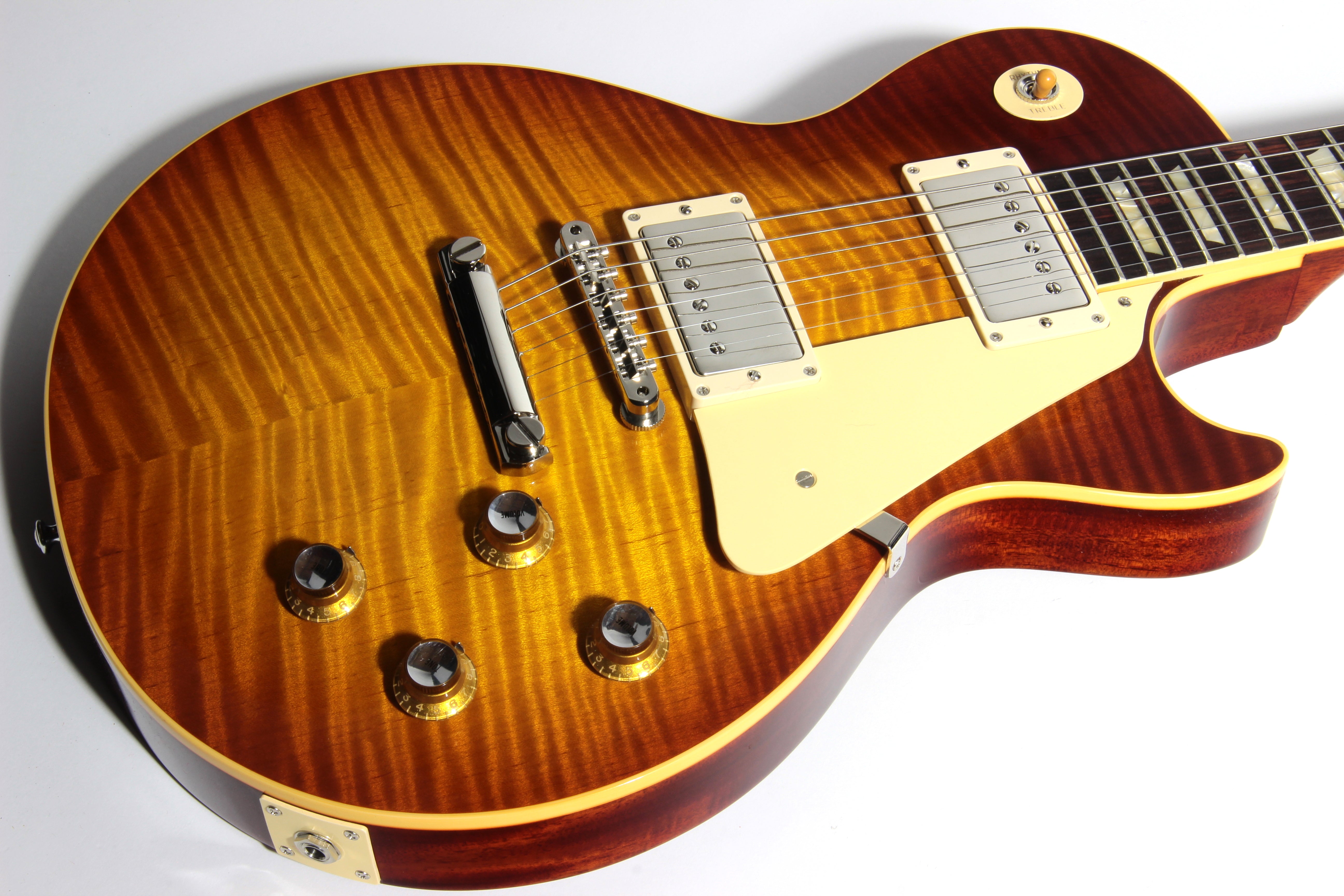 *SOLD*  2020 Gibson Custom Shop 1960 Les Paul Standard 60th Anniversary - Iced Tea, R0 '60 Historic Reissue Flametop