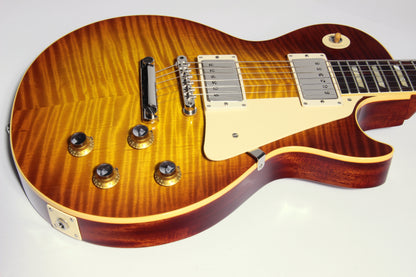 2020 Gibson Custom Shop 1960 Les Paul Standard 60th Anniversary - Iced Tea, R0 '60 Historic Reissue Flametop