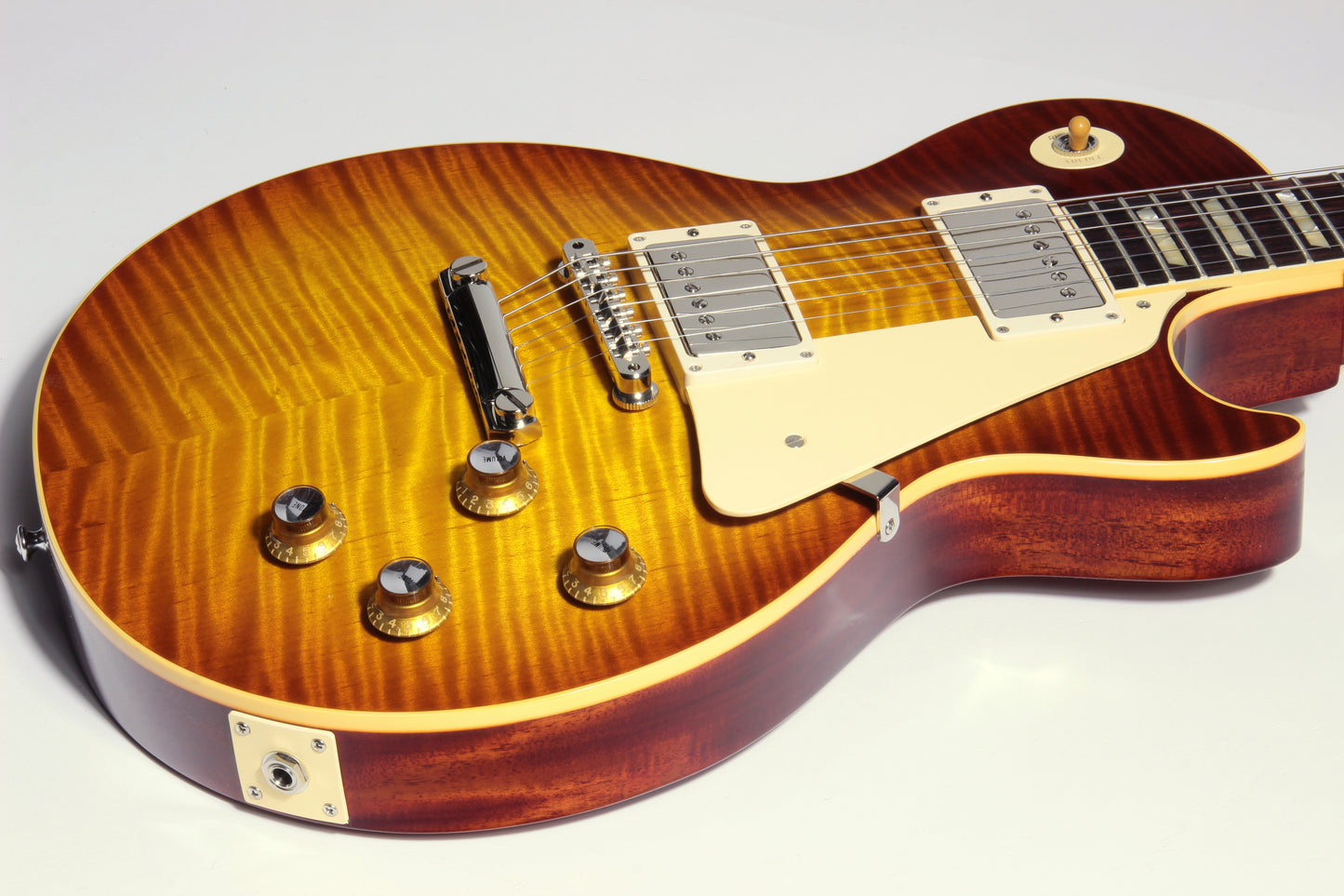 2020 Gibson Custom Shop 1960 Les Paul Standard 60th Anniversary - Iced Tea, R0 '60 Historic Reissue Flametop