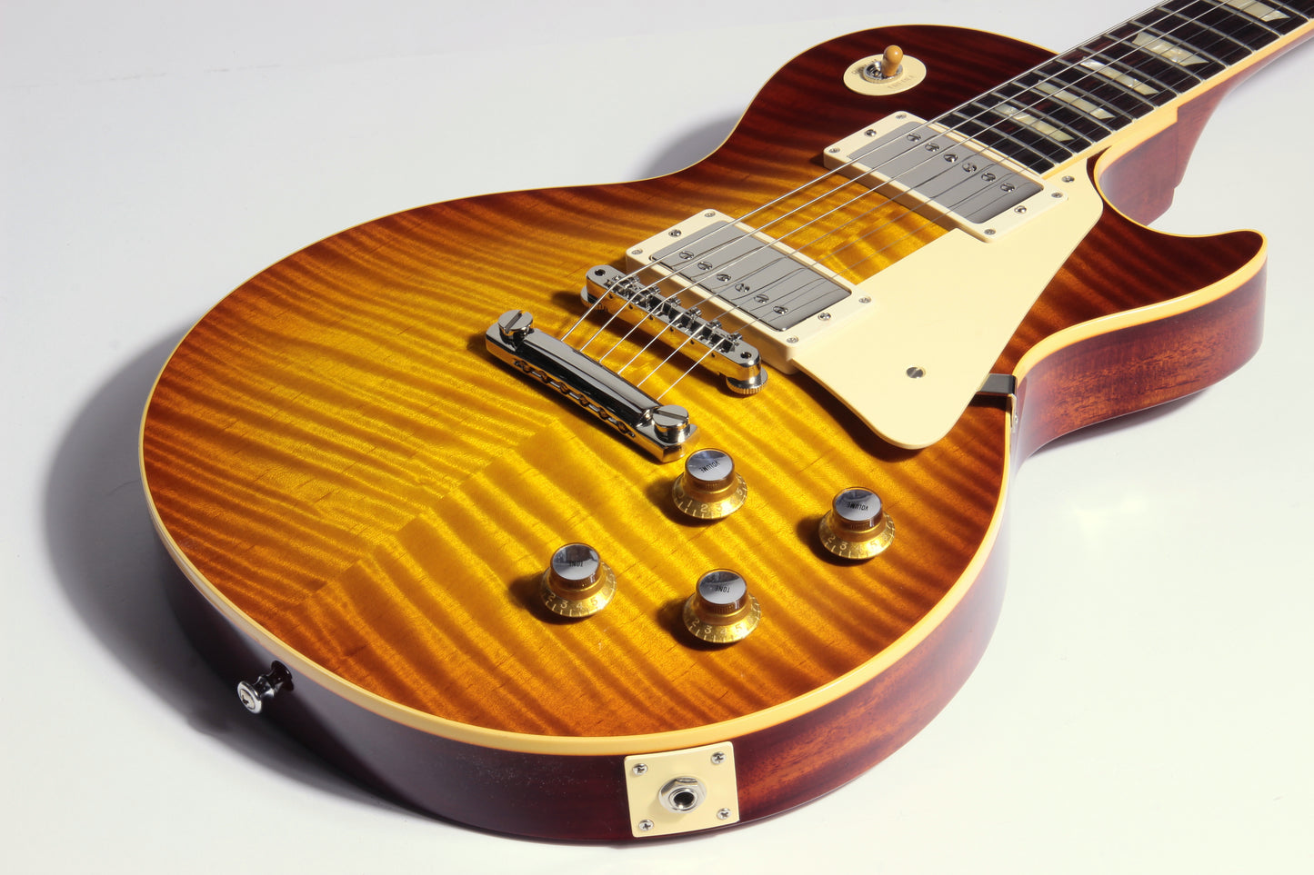 2020 Gibson Custom Shop 1960 Les Paul Standard 60th Anniversary - Iced Tea, R0 '60 Historic Reissue Flametop