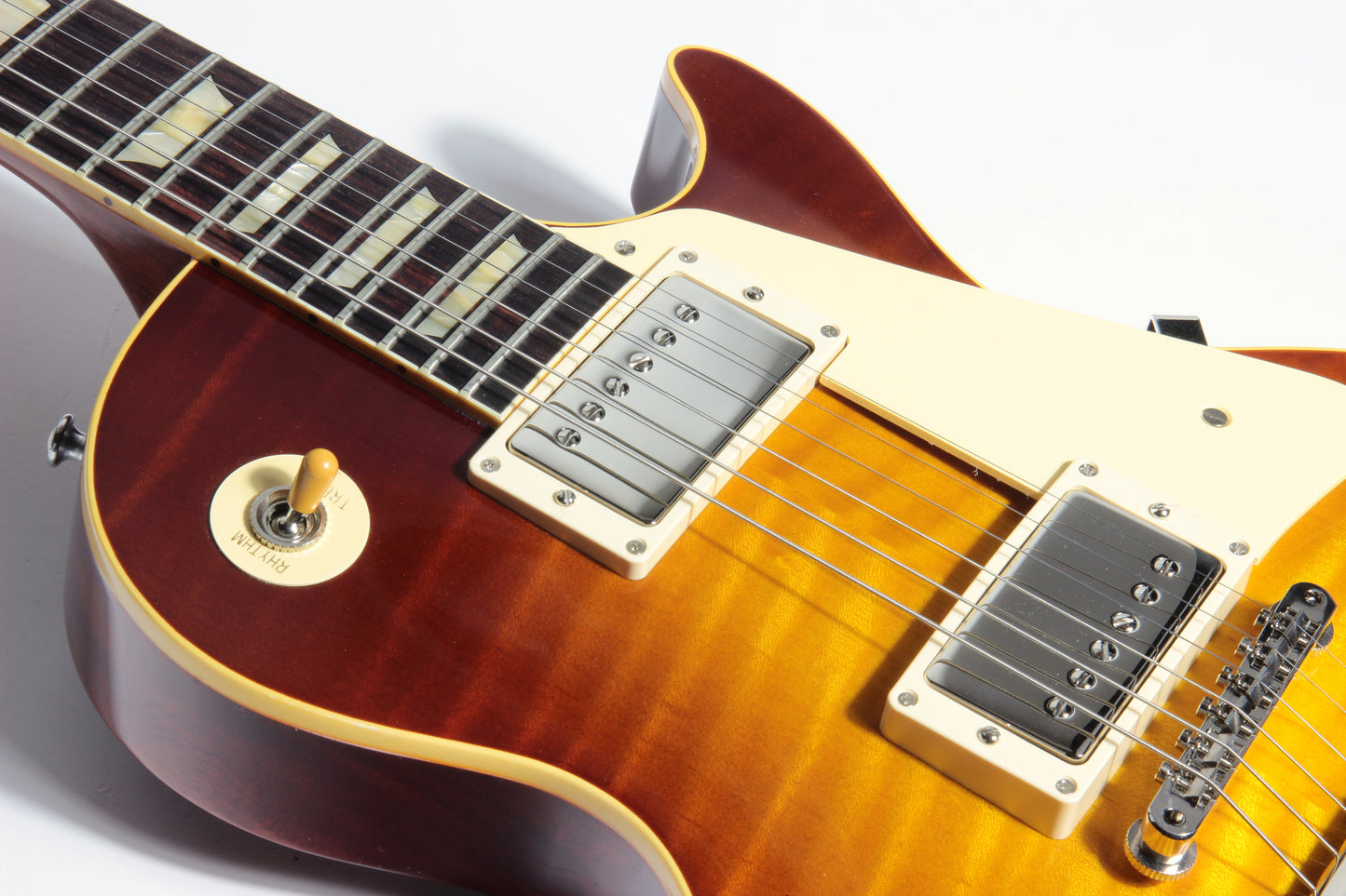 2020 Gibson Custom Shop 1960 Les Paul Standard 60th Anniversary - Iced Tea, R0 '60 Historic Reissue Flametop