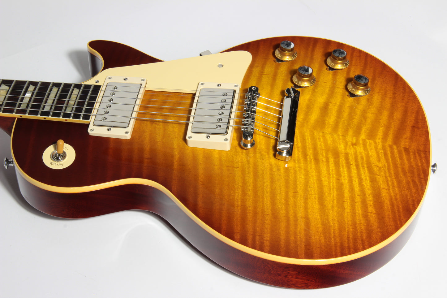 2020 Gibson Custom Shop 1960 Les Paul Standard 60th Anniversary - Iced Tea, R0 '60 Historic Reissue Flametop